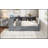 Wood Twin Size Platform Bed With Storage Shelves, Trundle, Charging Station And Upholstered Headboard, Gray-1082437247-1082437216
