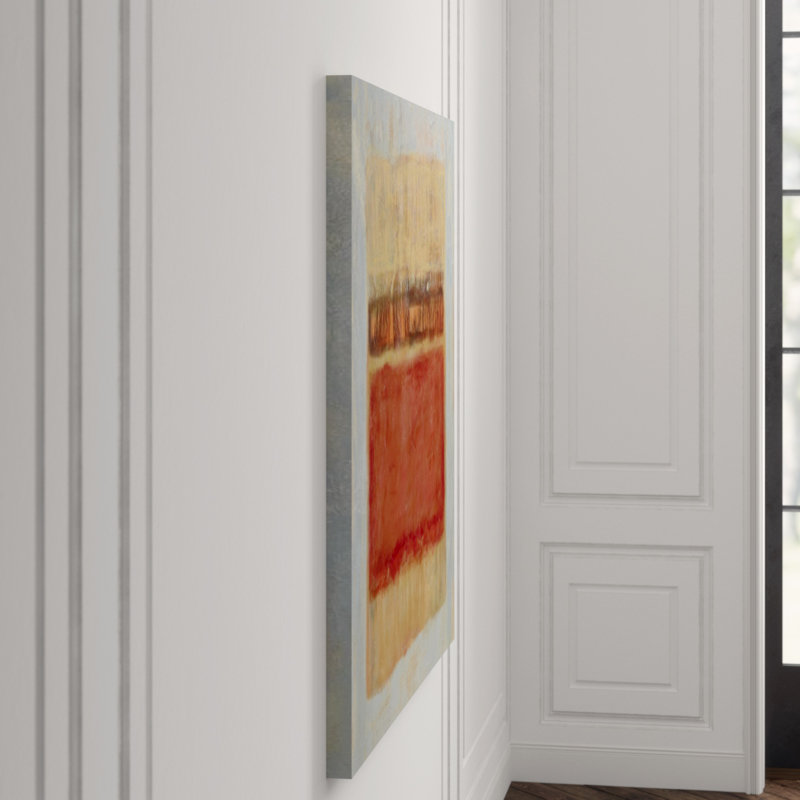Segment Print by Chelsea Art Studio, 40" H x 40" W x 1.5" D, Knife Gel