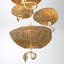 Lustre 6 lumières Lagatto en bronze
