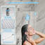 Système de douche mural 10 po Système de douche mural-102193236