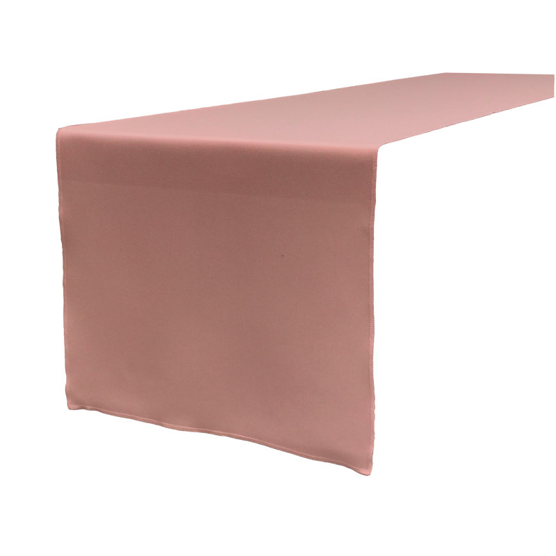 Chemin de table de couleur unie Fisher, Vieux rose