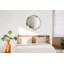 Huldar Glass Flat Wall Mirror