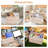 2Pcs 56L Collapsible Storage Bins With Dustproof Lid Waterproof Interior Bag Handle Stackable Storage Box Container Utility Organizer Crate For Campin-1272404573-1272404579-1272404576