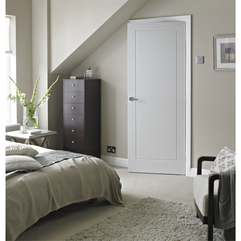 Internal Door Primed, 198.1cm H x 83.8cm W x 3.5cm D