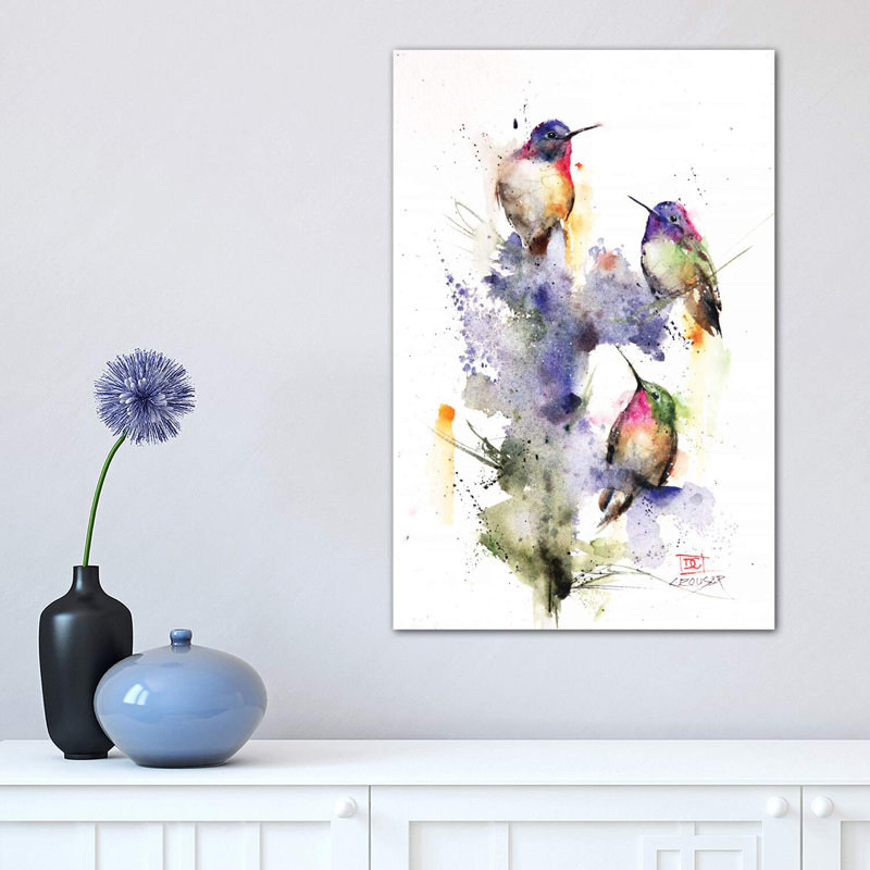 «Three's Company» - reproduction, Toile tendue, H 12 po x l 18 po x 1,5 po