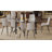 7-Piece Glass Top Dining Table Sets-2113774516