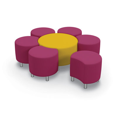 Hierarchy Circle 7 - Piece Kids Soft Seating