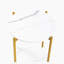 Table basse simple Samav, table de salon, table basse moderne, petite table basse avec tablette inférieure-1287275471