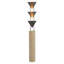 Lampe sur pied en acier vieilli 67 po Versus-124959614