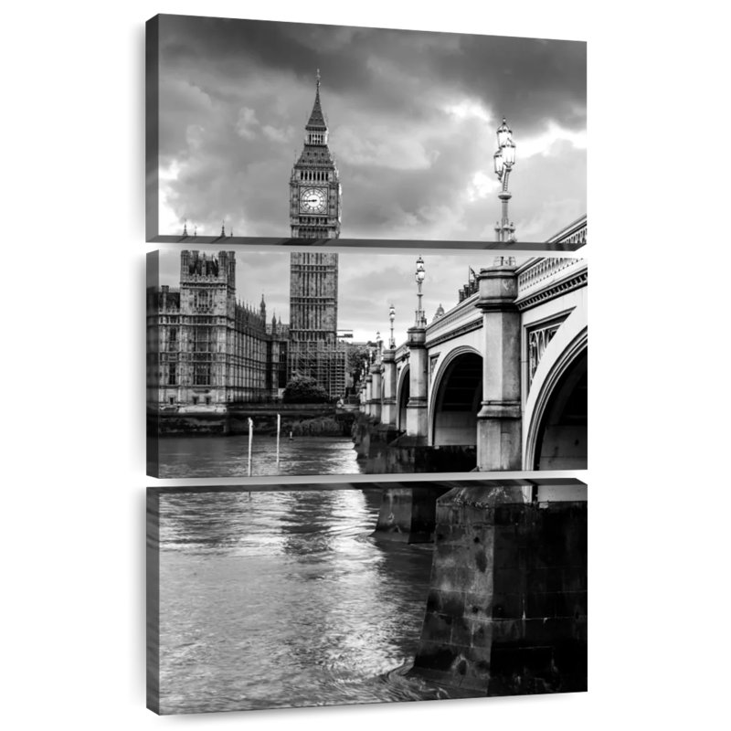 Nicci Big Ben, palais de Westminster III, H 50 po x l 32 po