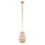 Luminaire suspendu or doux 1 lumière Chastyn