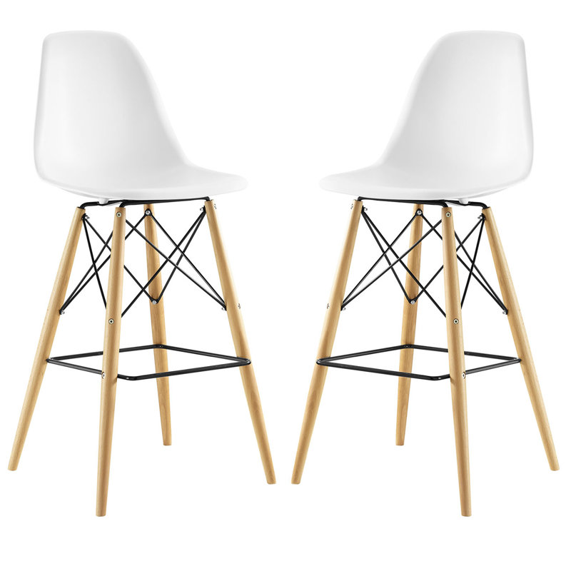 Tabouret Pyramid, Blanc