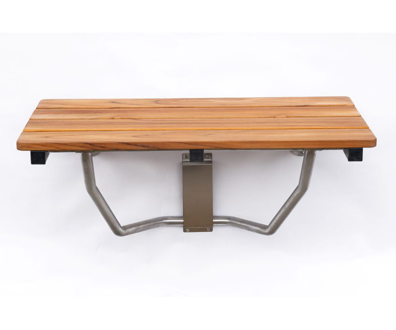 Banc de douche pliable en teck Liberty