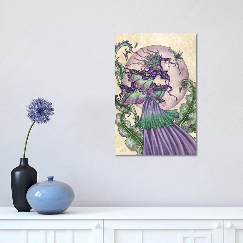 Pixie Gossip by Amy Brown - Wrapped Canvas Print, 30.48 cm H x 45.72 cm W