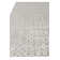 Berlin Cowhide Geometric Area Rug in Silver