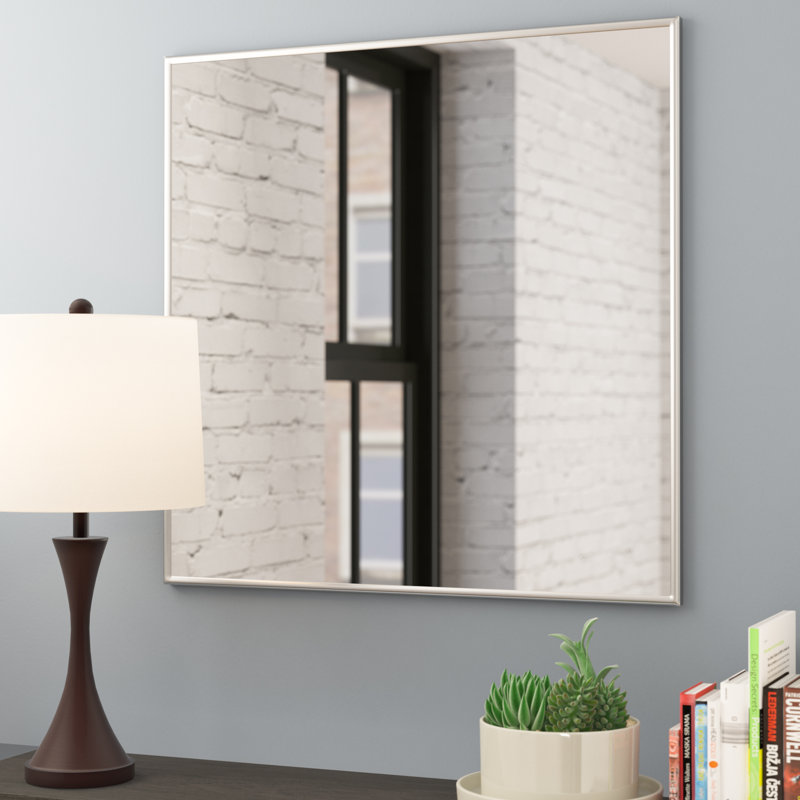 Miroir décoratif moderne et contemporain Merida, 20,13 po x 20,13 po
