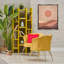 «Boho Sun over Desert Gray», art mural encadré par Nataly White-779435721-779435731