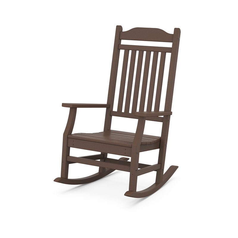 Chaise berçante Cottage, Acajou