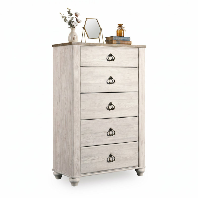 Aidsa 33.86'' W 5 - Drawer Dresser