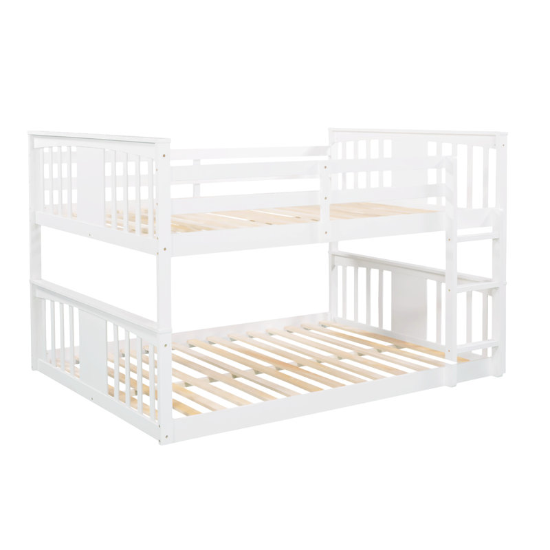 Lit plateforme Imery, Lit simple, Blanc