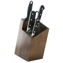 McCook MC35 11-Piece Kitchen Cutlery Knife Block Set with Built-in  Sharpener Stainless Steel