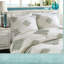 Ensembles de literie double en chenille double, chambre à coucher moderne en coton touffeté 3 pièces