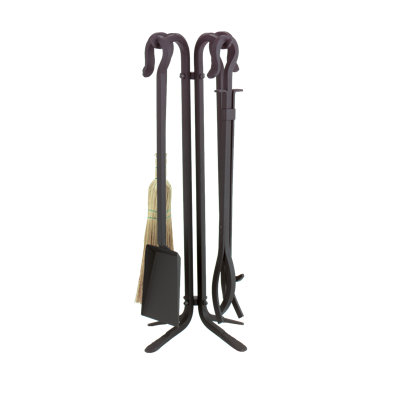 Linly Steel Fireplace Tool Set