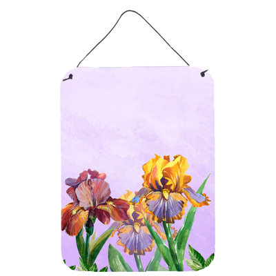 Décoration murale suspension iris prints