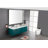 Wenty 14.5'' White Ceramic Rectangular Bathroom Sink