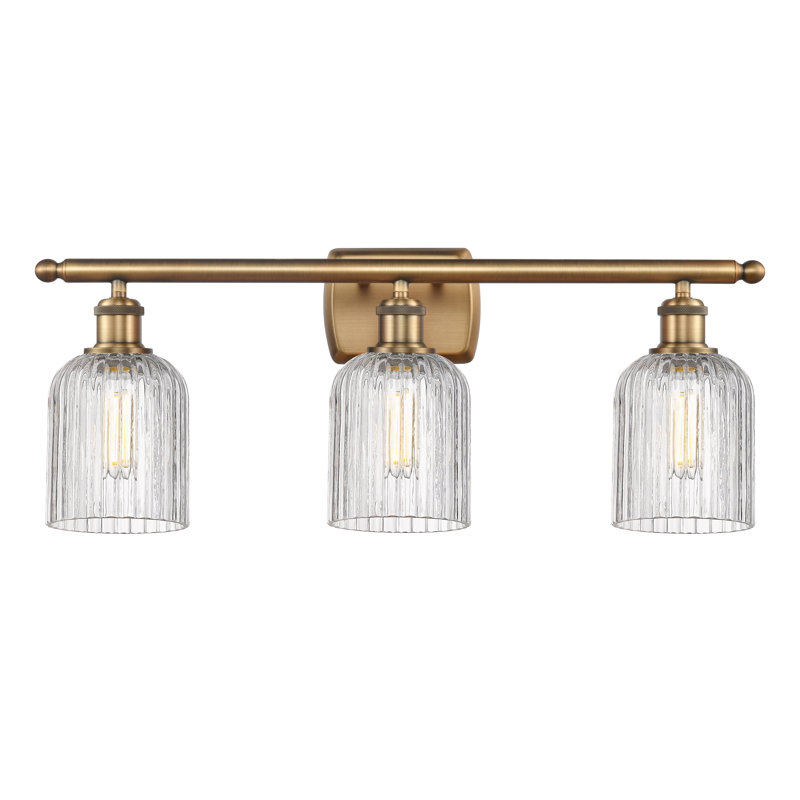 Addeline 3 - Light Dimmable Vanity Light, Brushed Brass