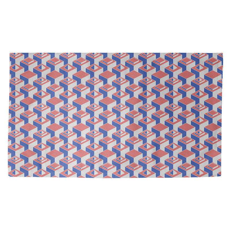 Jordao Geometric Indoor Rug, Rectangle 2' x 3'