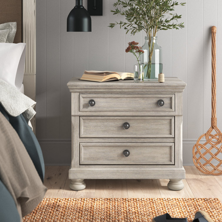 Keever 2 - Drawer Nightstand in Taupe