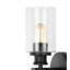 Barfield Edison Cylinder Iron/Seeded Glass Farmhouse Contemporary LED Wall Sconce-1996542012