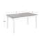 Table de salle à manger en bois massif 60 po Fleurance