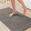 Luxueux tapis de bain en coton, 100% touffeté, réversible, pour les salles de bain modernes
