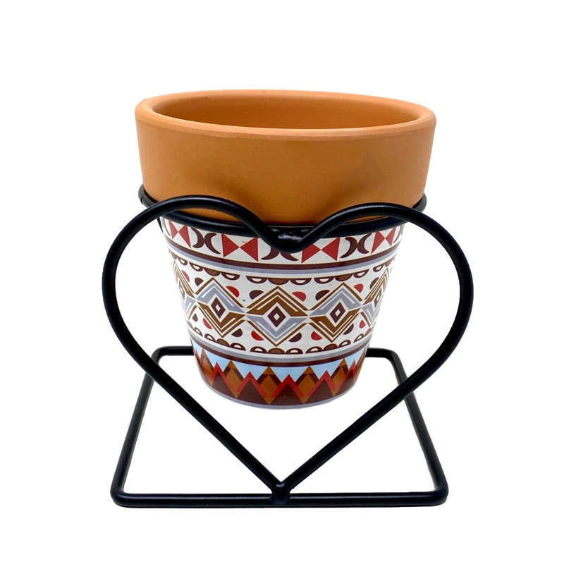 Pot à fleurs en terre cuite Camlyn