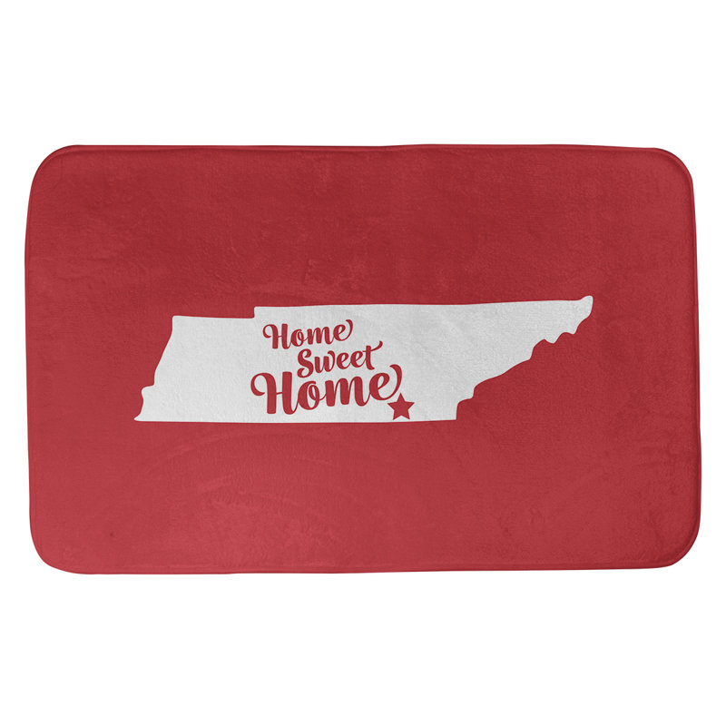 Tapis pour salle de bain allentown pennsylvanie, l 21 po x L 34 po, Jaune, Chattanooga