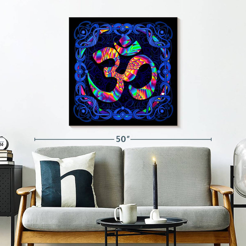Adella Psychedelic Om Symbol