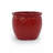 Set of 3 Ceramic Flowerpots, Modern Planters for Patio, Garden, and Windowsill - Glossy Finish-1514688717
