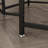 Caylene L-Shaped Metal Base Computer Desk