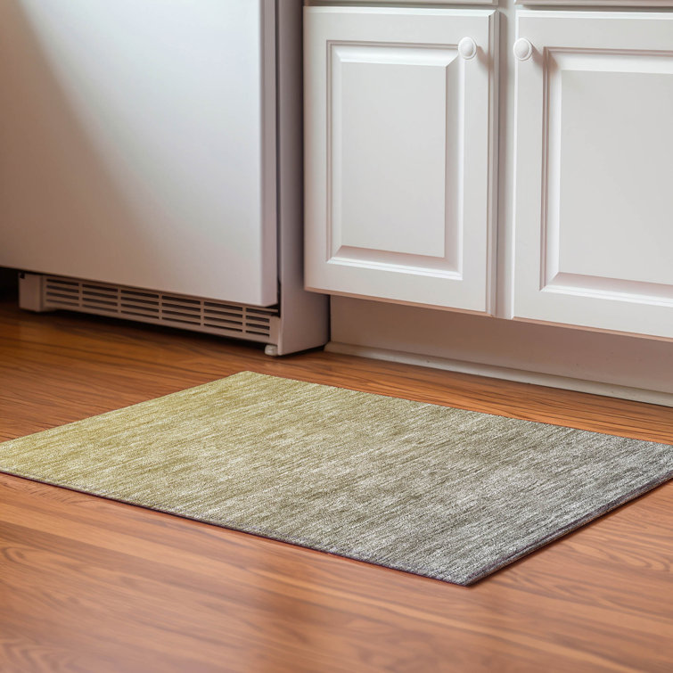 Premium Machine Washable Prisco Gold Rug