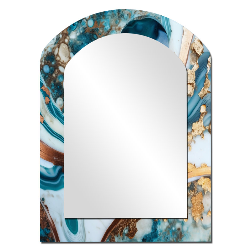 Miroir mural Ocean, 34 po x 25 po