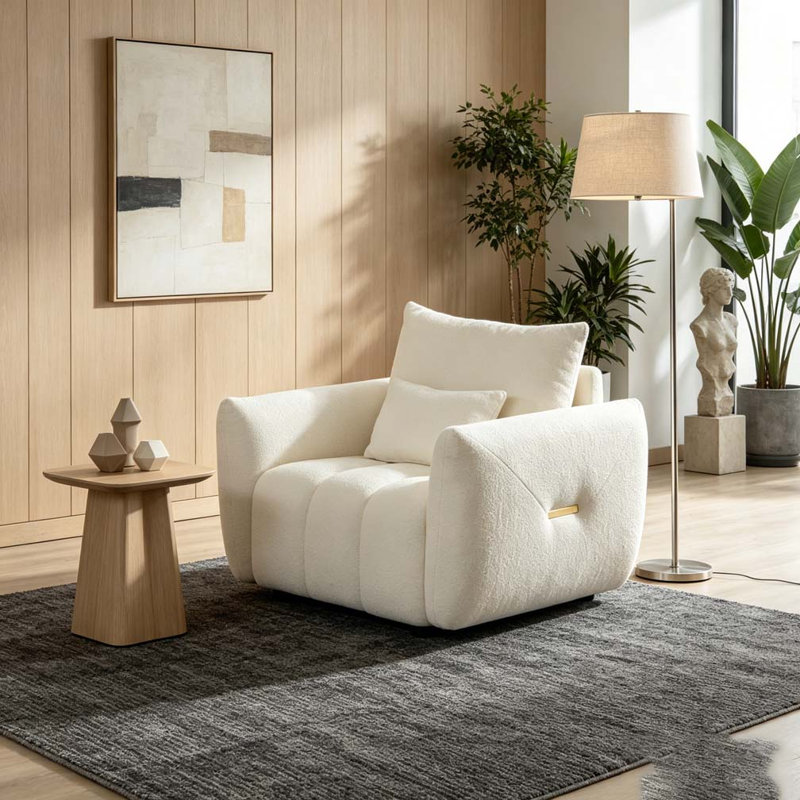 35.24''Teddy Fabric Sofa