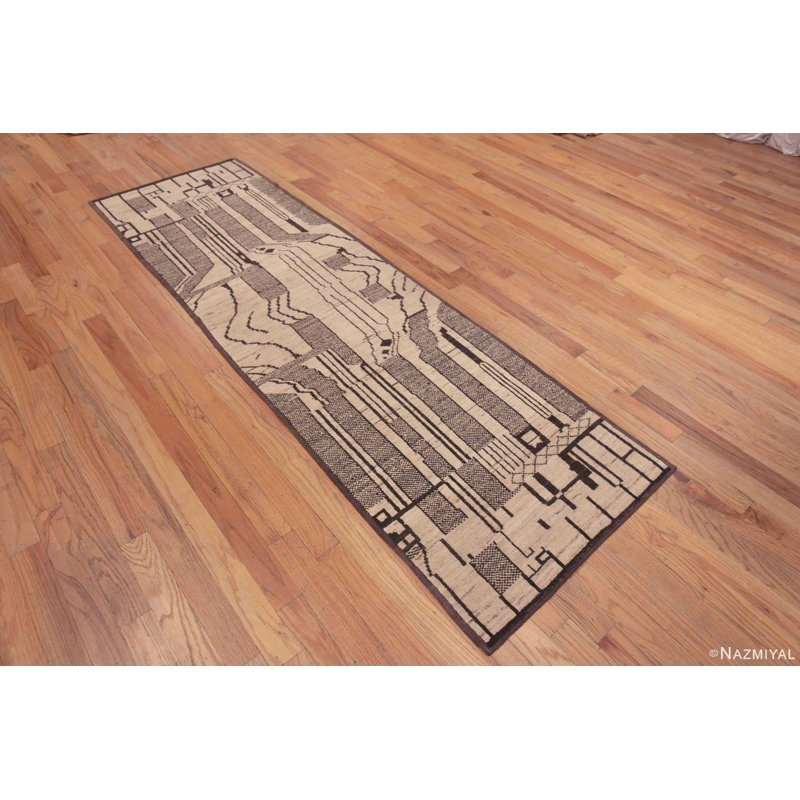 One-of-a-Kind 3' X 9'8" Hand Knotted Area Rug