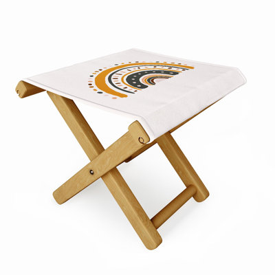 Avenie Solid Wood Accent Stool