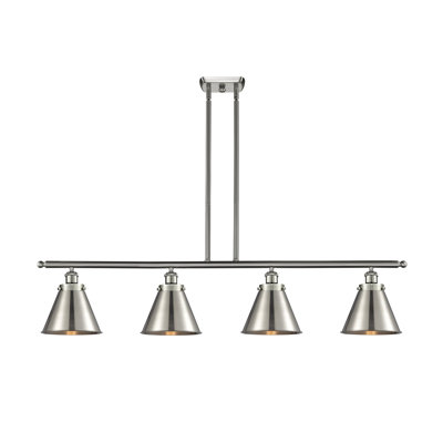 Luminaire suspendu à 4 lumières pour îlot de cuisine Kylena
