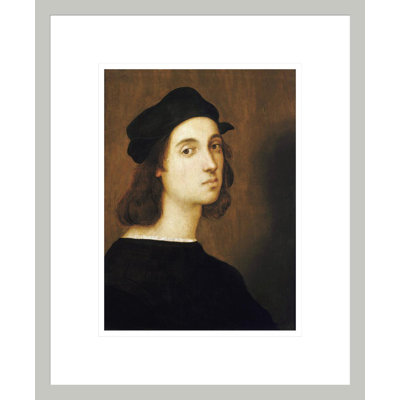 Autoportrait par Raphael - estampe numérique encadrée