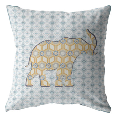 Faux Suede Reversible Throw Pillow