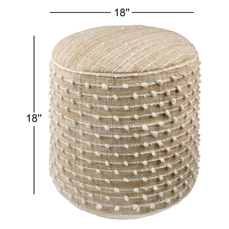 Hartlyn Upholstered Pouf