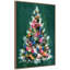 «Christmas Tree» par Corinna Buchholz of Piddix, reproduction d'art sur toile encadrée